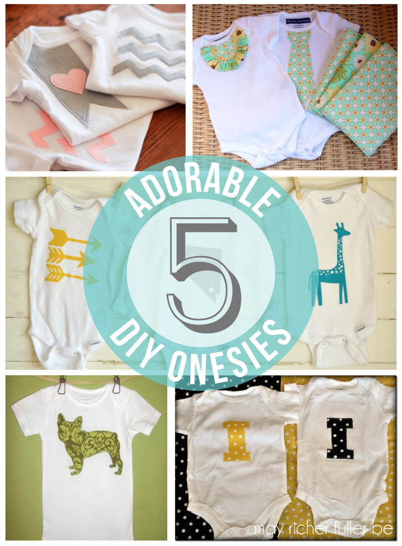 Diy Baby Onesies
 DIY esies Baby Gifts