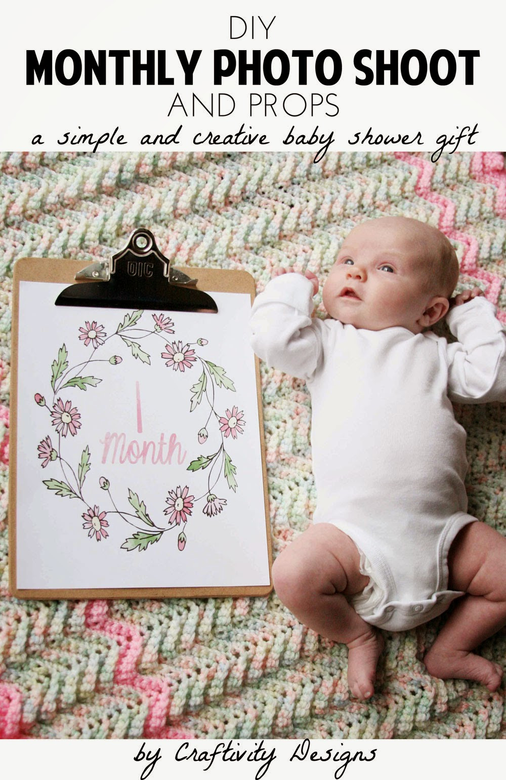 DIY Baby Photoshoot
 DIY Monthly Baby s – Craftivity Designs