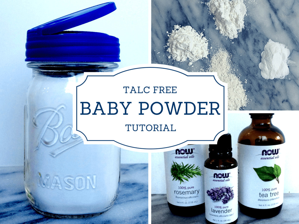 DIY Baby Powder
 DIY Talc Free Baby Powder
