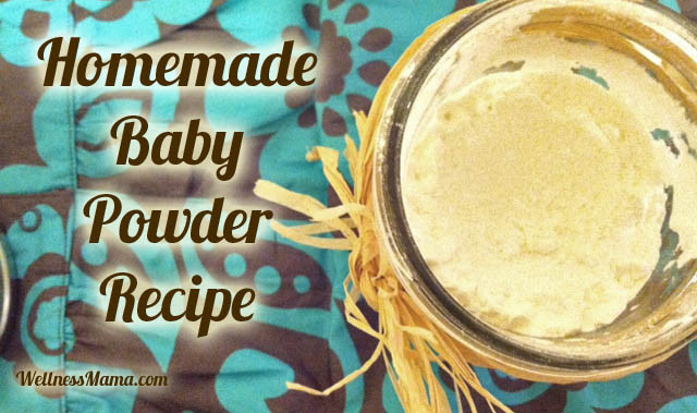 DIY Baby Powder
 Homemade Natural Baby Powder