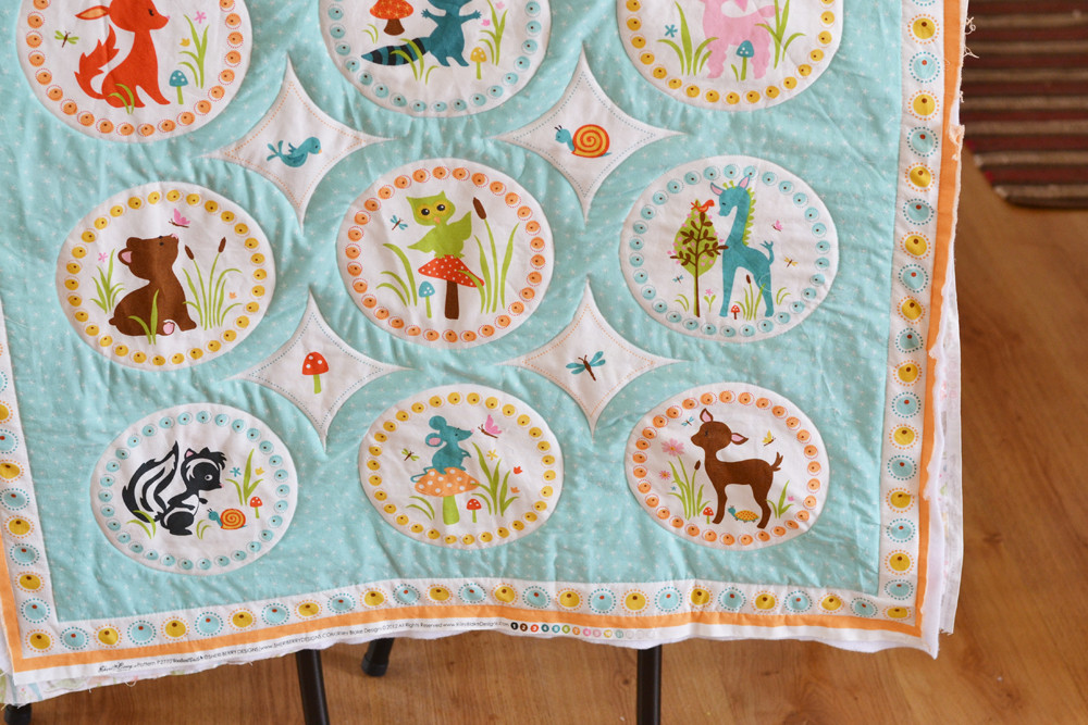DIY Baby Quilt
 Sew an Easy Beginner’s Baby Quilt