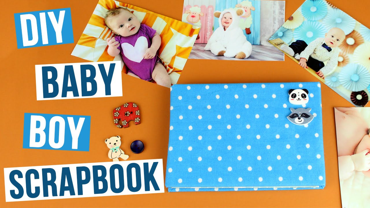 DIY Baby Scrapbook
 DIY Baby Boy Scrapbook
