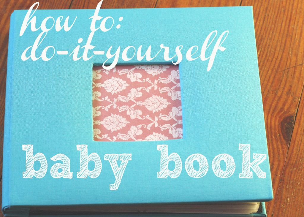 DIY Baby Scrapbook
 diy baby book customize with project life