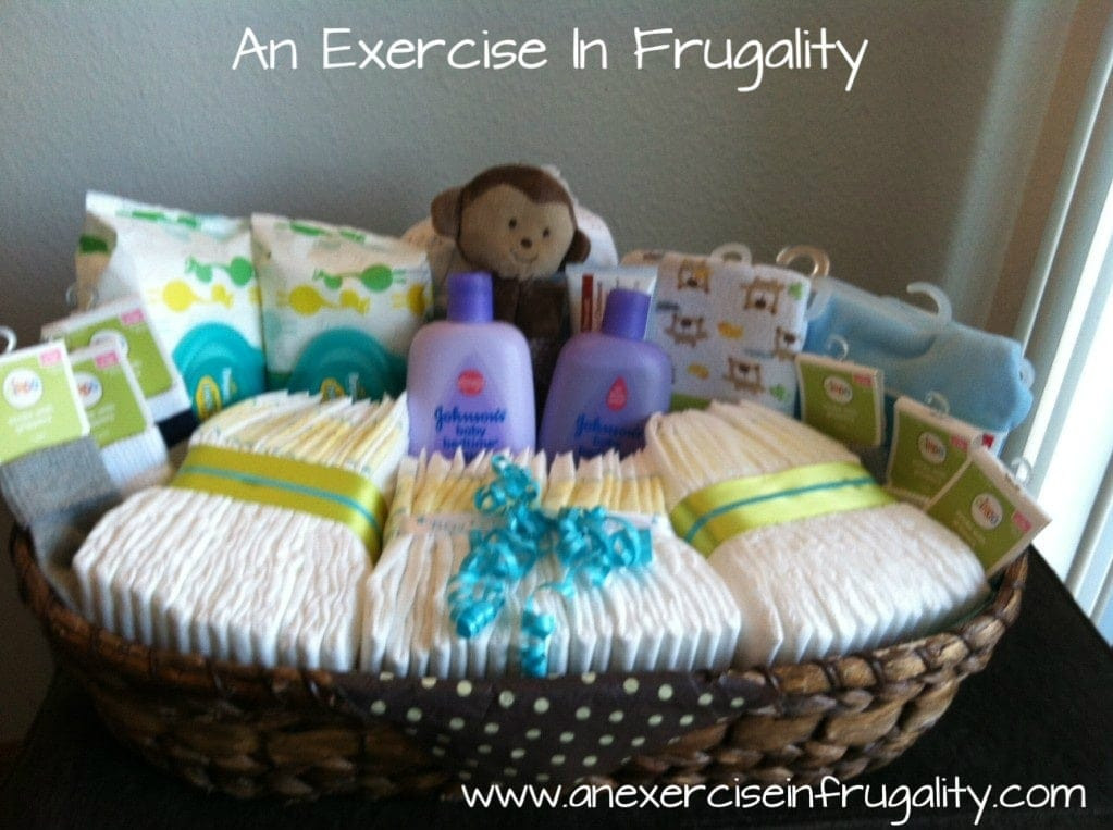 DIY Baby Shower Basket
 Baby Shower Basket Gift Idea