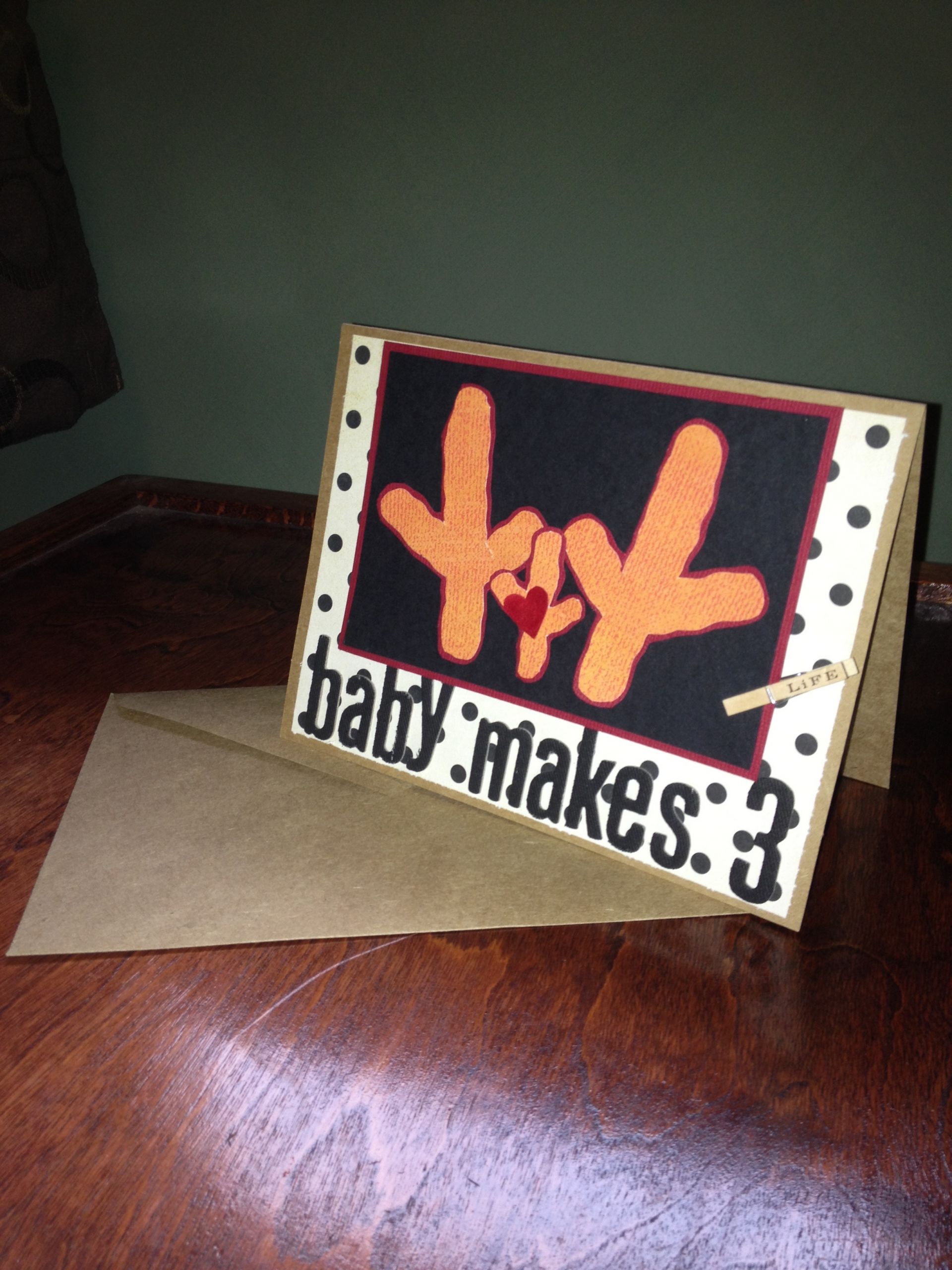 DIY Baby Shower Card
 DIY Baby Shower Card