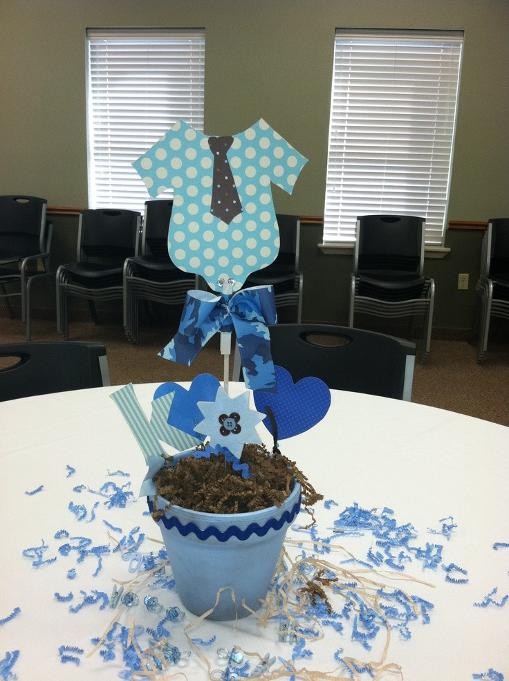 DIY Baby Shower Centerpieces Boy
 Baby Boy Shower Centerpieces for Tables that will be the