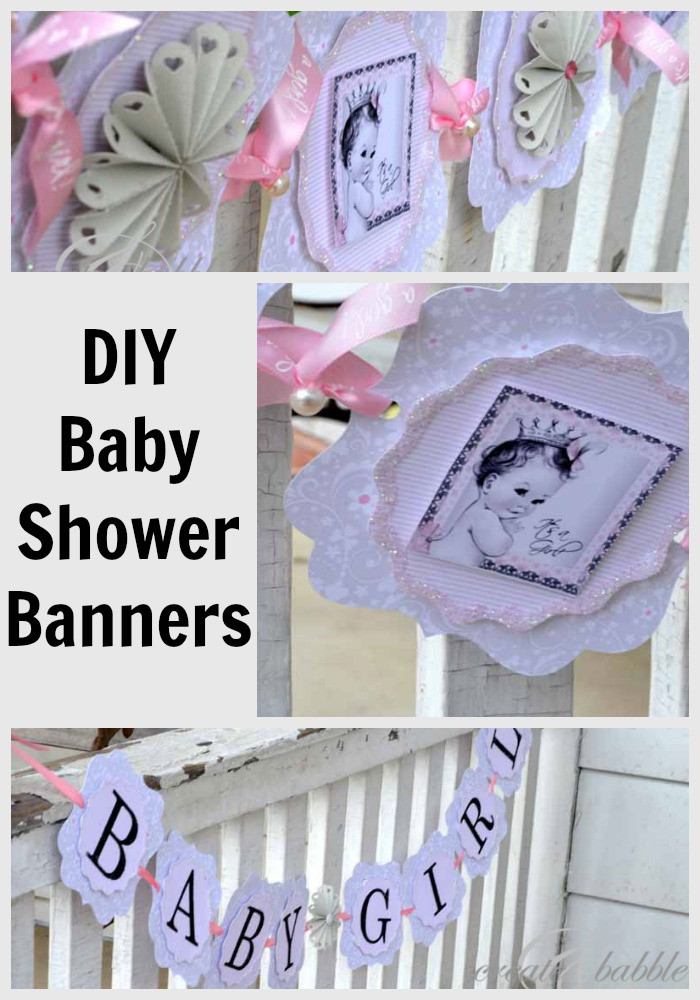 DIY Baby Shower Decorations For A Girl
 Baby Girl Shower Decorations DIY Style Create and Babble