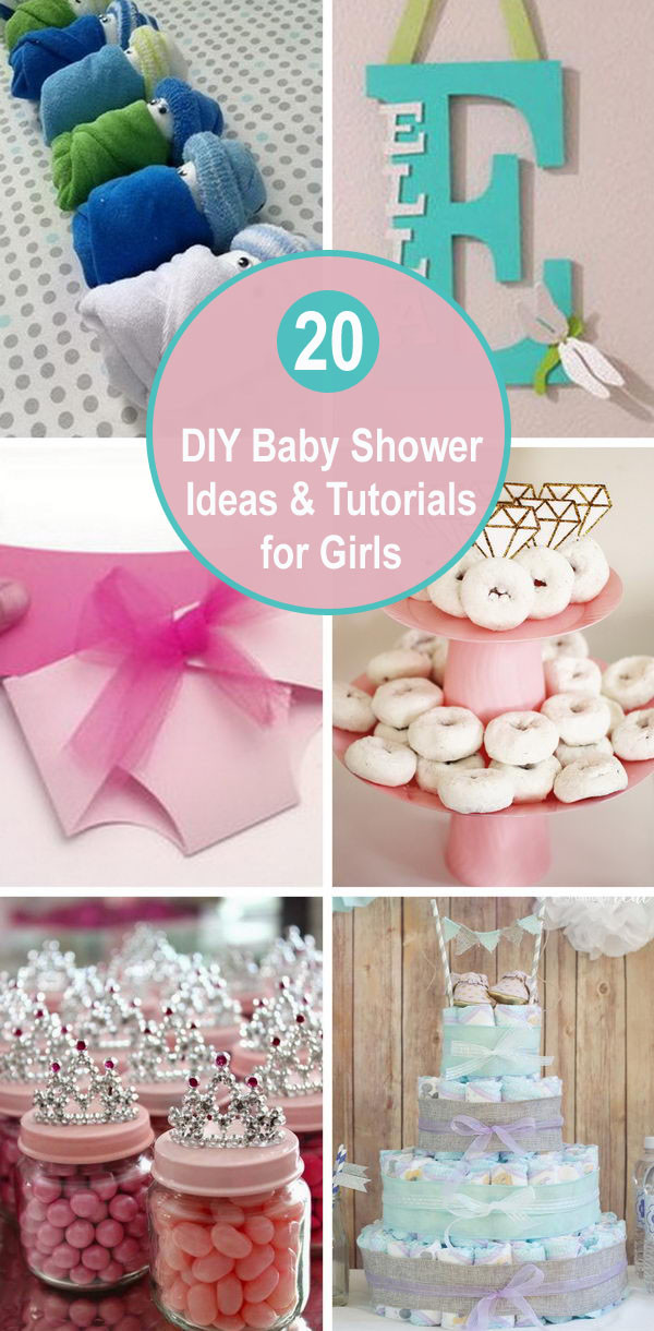 DIY Baby Shower Decorations For A Girl
 20 DIY Baby Shower Ideas & Tutorials for Girls