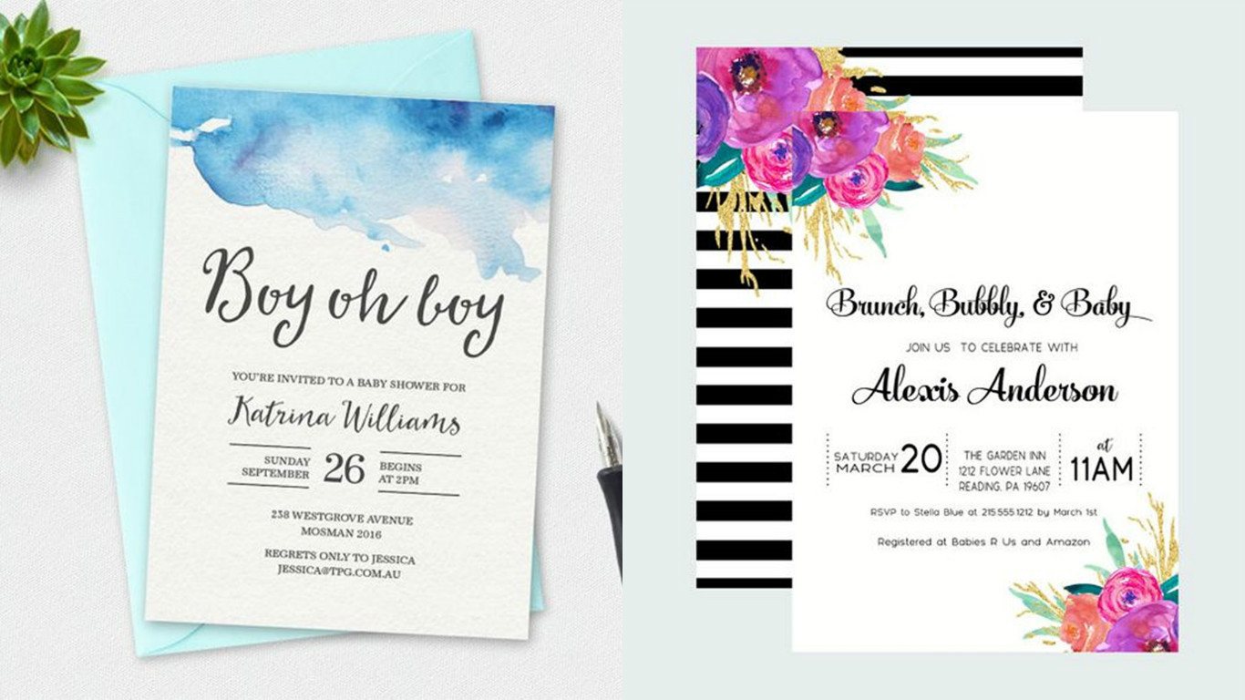 DIY Baby Shower Invitations Free
 DIY Decorations For Your Next Baby Shower Venuescape