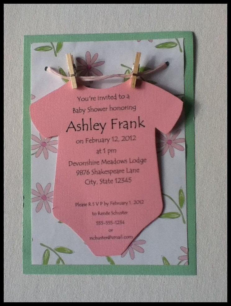 DIY Baby Shower Invitations Free
 Baby Shower Invitations Ideas For Girls