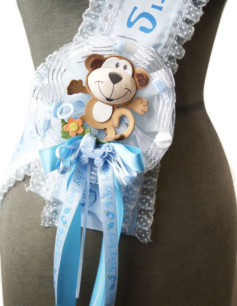 DIY Baby Shower Pins
 Baby Shower Pin Corsage Maternity Sash for Mom To Be It
