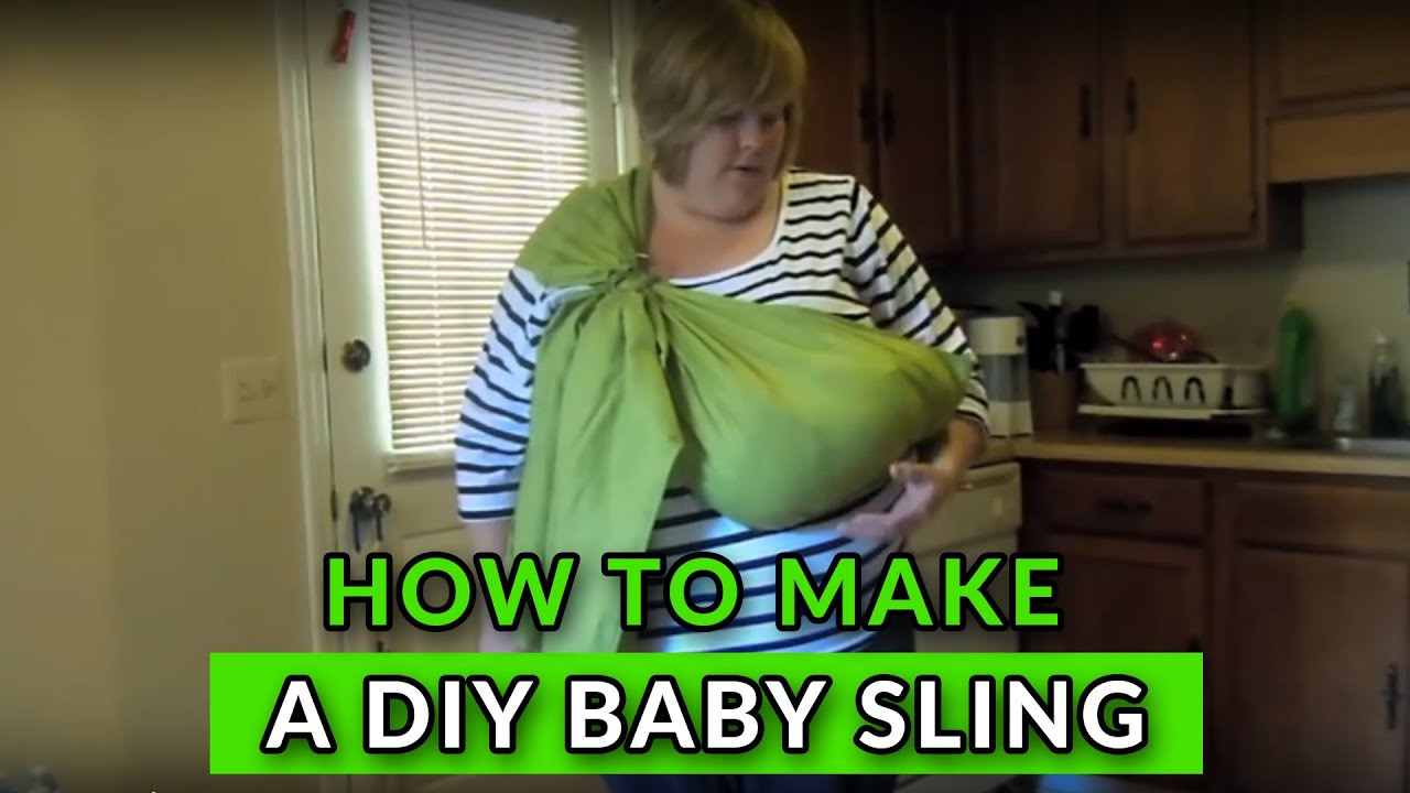 DIY Baby Slings
 How to Make a DIY Baby Sling