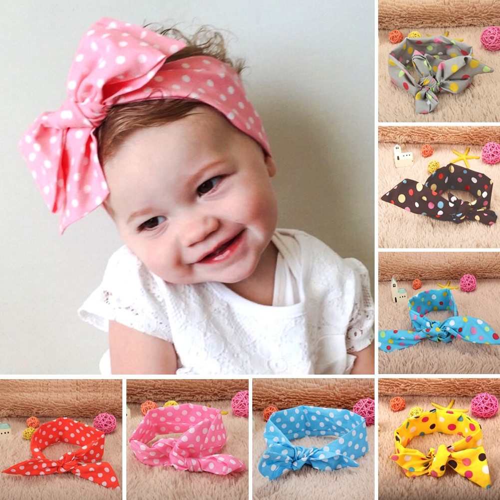 DIY Baby Turban Headband
 100cm Baby Headband Multi Colors DIY Baby Girls Turban