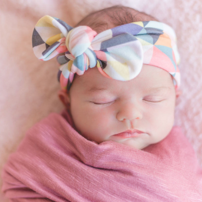 DIY Baby Turban Headband
 DIY Headband BabyGirls Turban Headwrap Newborn Bow Knot