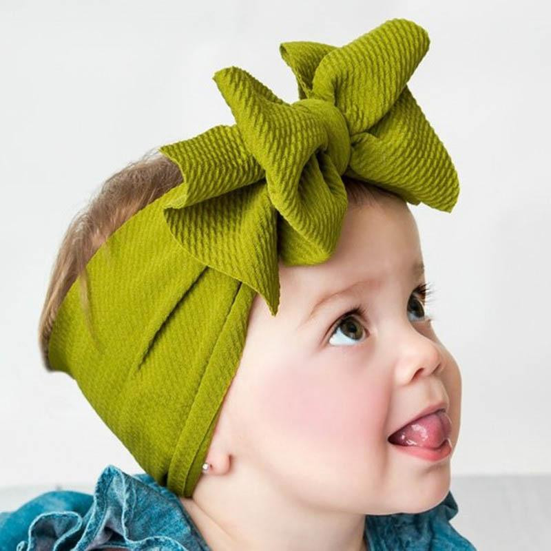 DIY Baby Turban Headband With Bow
 DIY Bows Baby Headbands Newborn Designer Headband