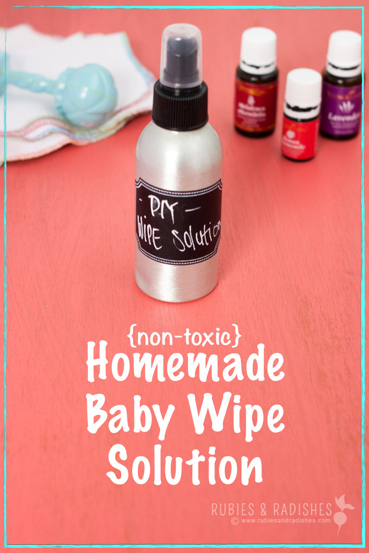 Diy Baby Wipe Solution
 Homemade Baby Wipe Solution Rubies & Radishes