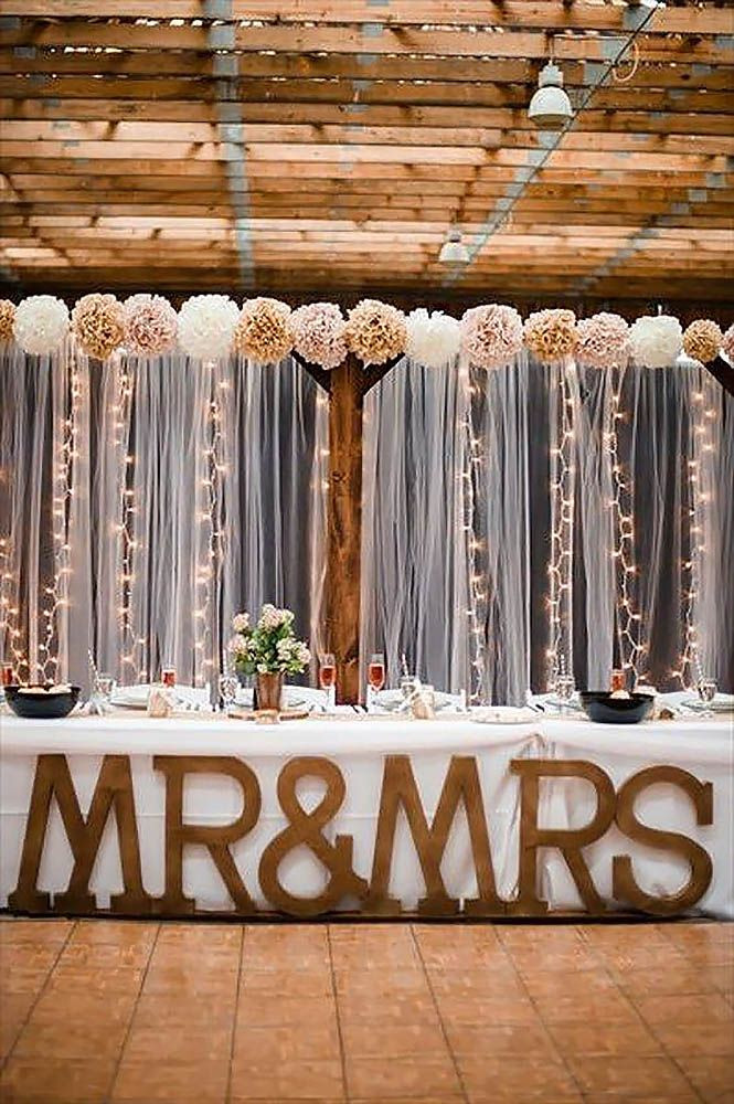 DIY Backdrop For Wedding
 30 Stunning and Creative String Lights Wedding Decor Ideas