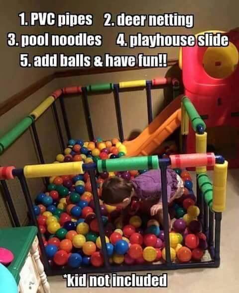 DIY Ball Pit For Toddlers
 Awesome DIY ball pit for a kid in 2019
