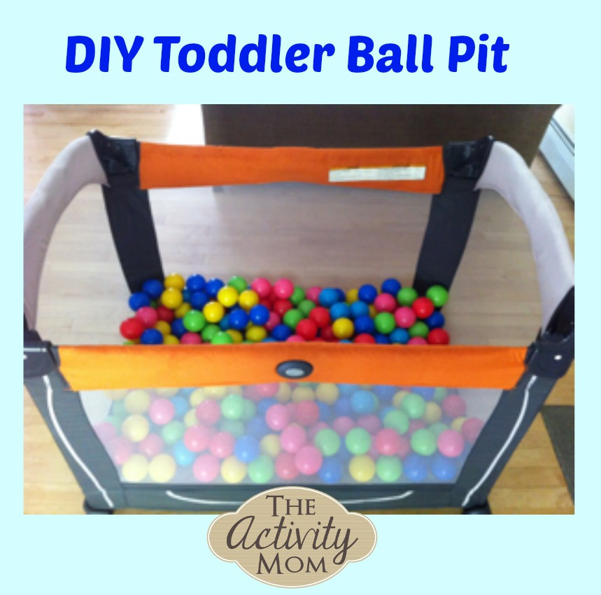 DIY Ball Pit For Toddlers
 The Activity Mom DIY Toddler Ball Pit The Activity Mom