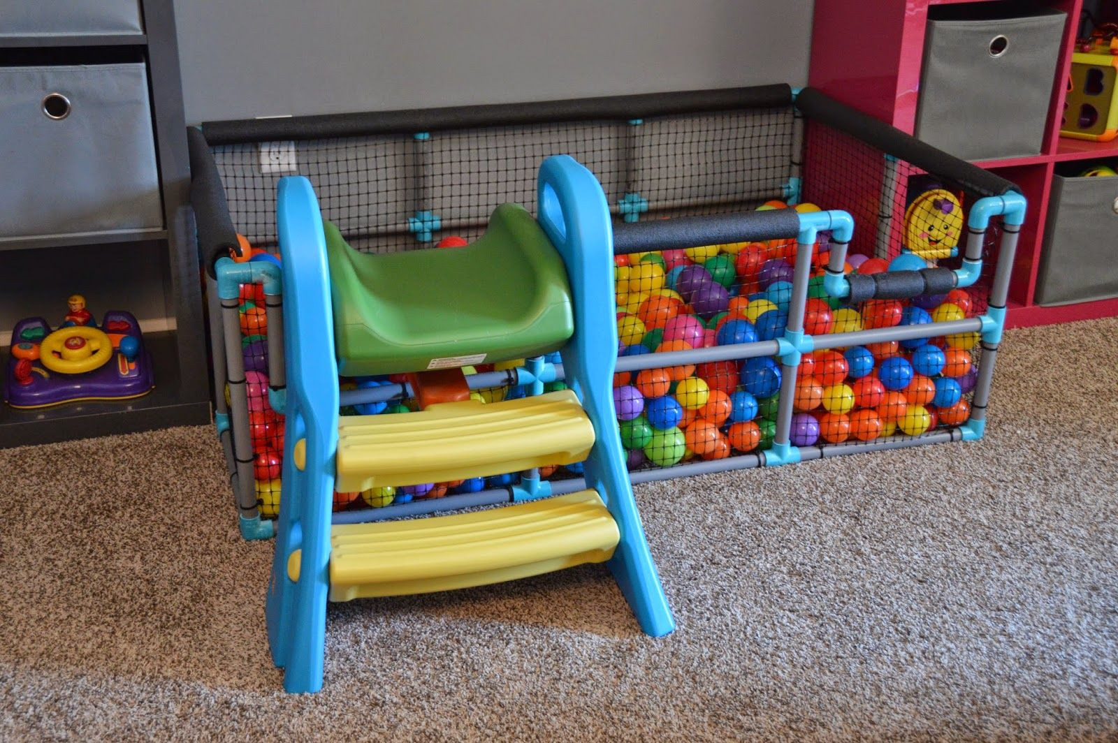 DIY Ball Pit For Toddlers
 Tour of our Home Playroom
