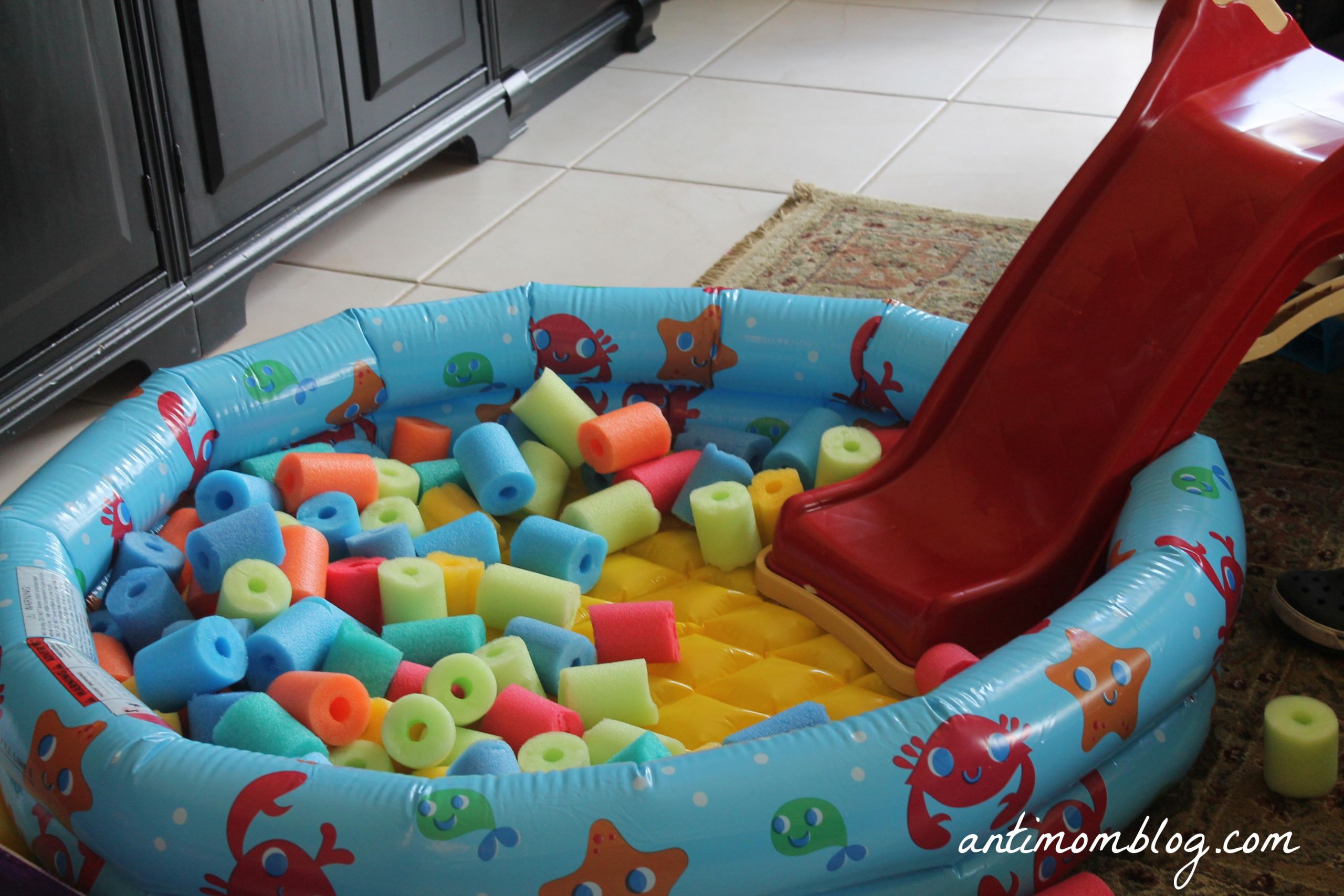 DIY Ball Pit For Toddlers
 DIY Ball Pit The Anti Mom Blog