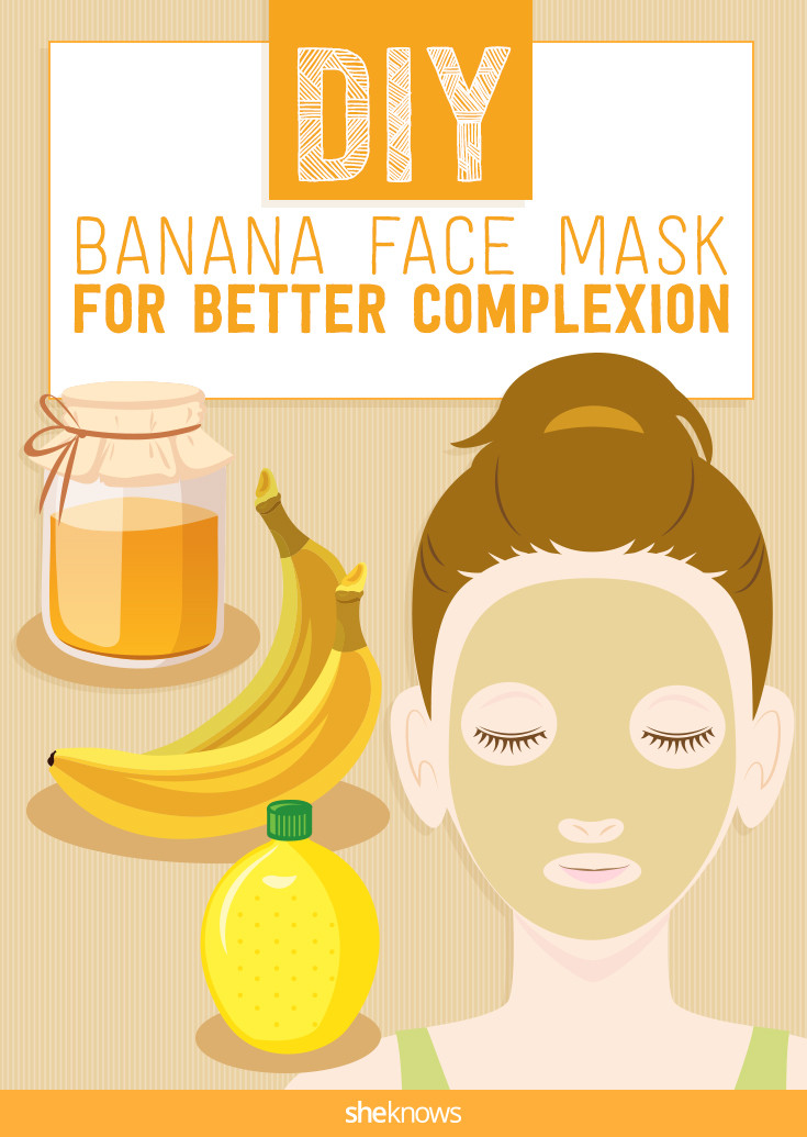 DIY Banana Face Mask
 A DIY banana face mask your skin will love you for – SheKnows