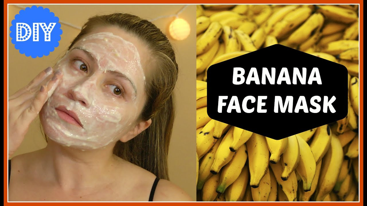 DIY Banana Face Mask
 DIY BANANA FACE MASK