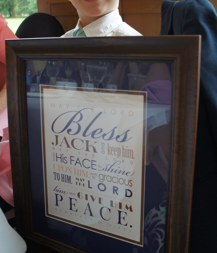 DIY Baptism Gifts
 20 best images about Personalized Scripture Wall Art on