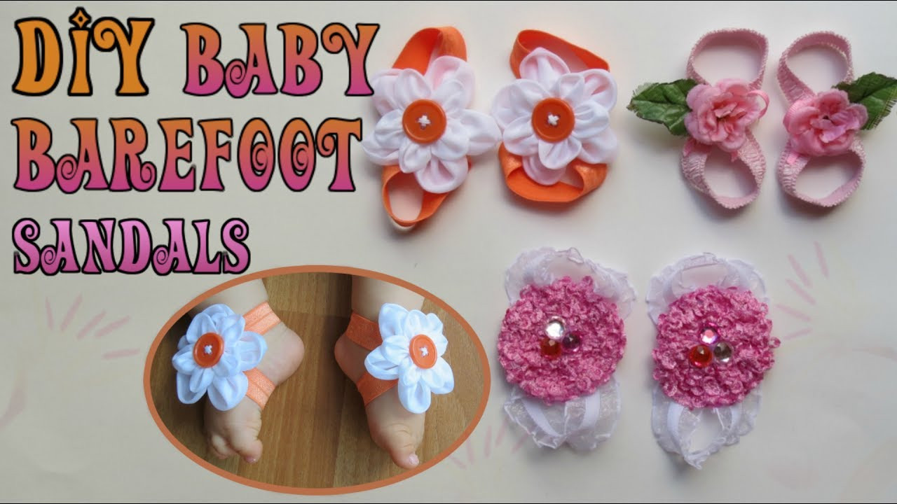 DIY Barefoot Sandals Baby
 How to Make Baby Barefoot Sandals DIY Pretty Cute Sandals
