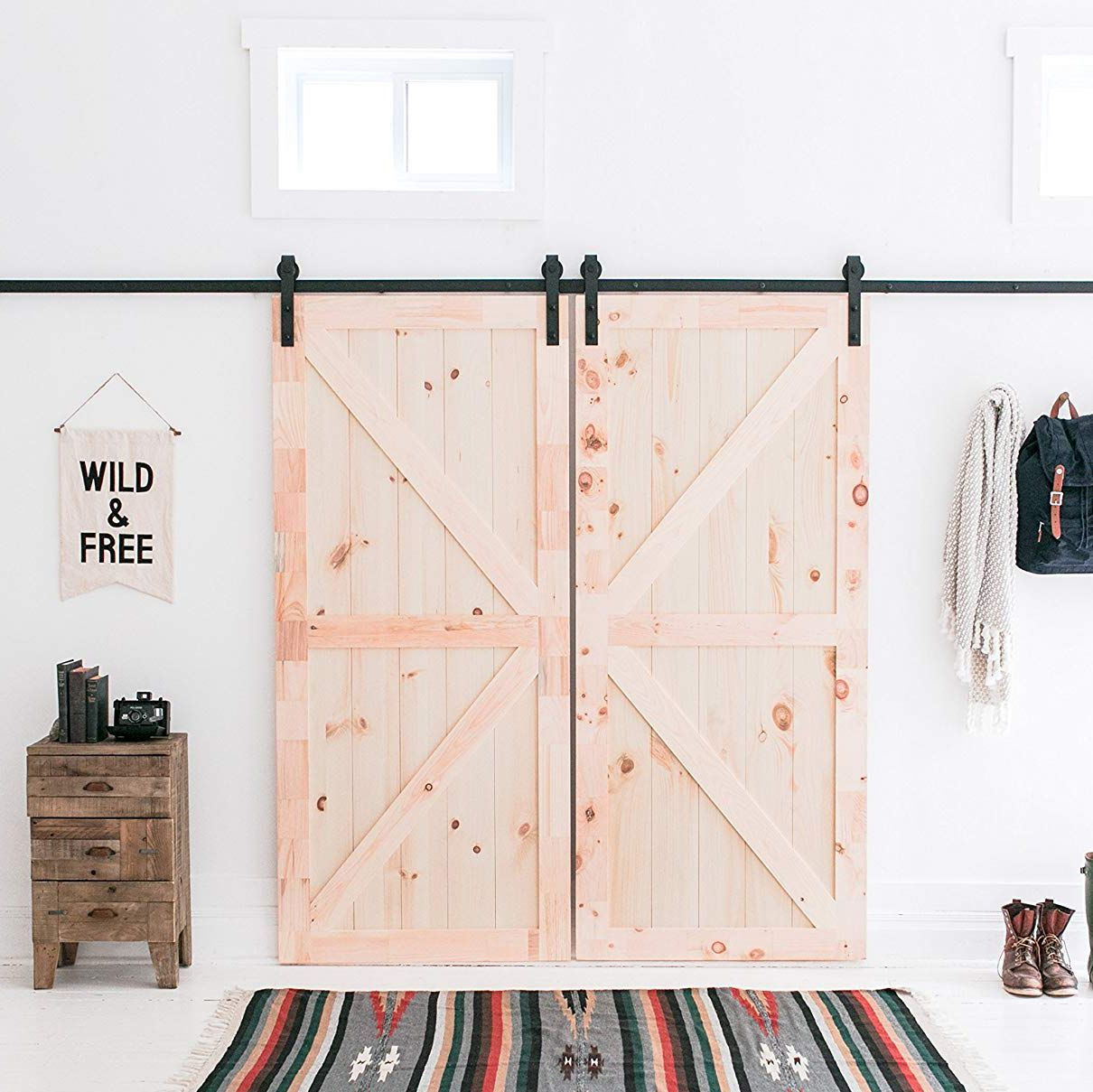 DIY Barn Door Kit
 Amazon Is Selling a DIY Sliding Barn Door Kit for Just $60