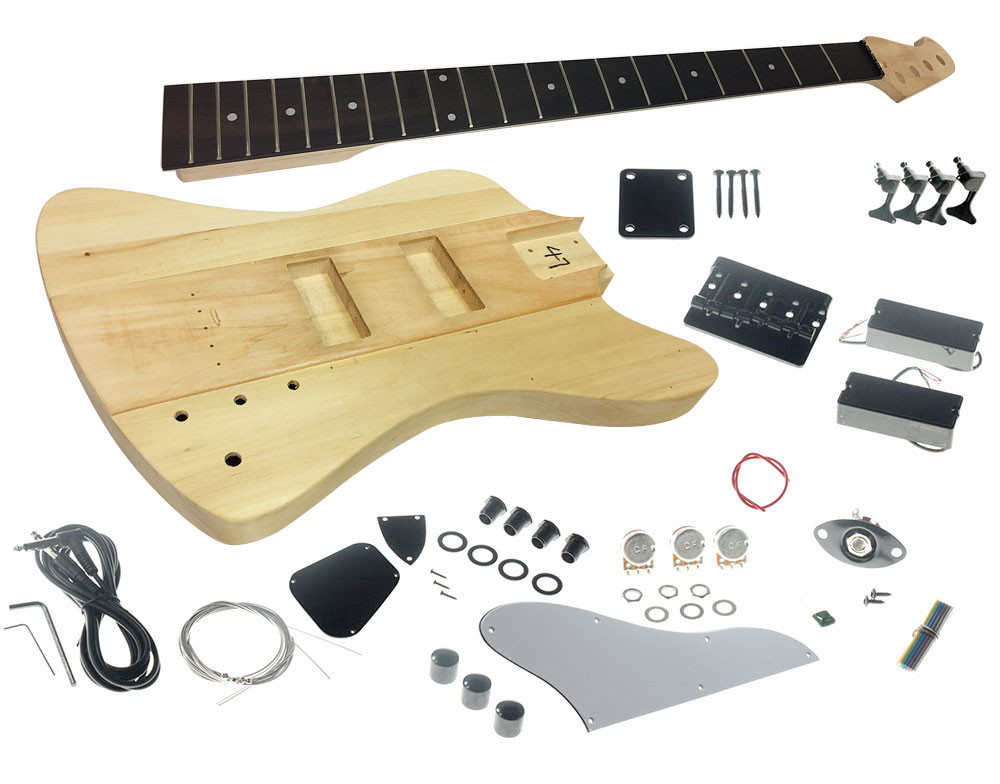 DIY Bass Guitar Kits
 Solo TB Style DIY Bass Guitar Kit Basswood Body Maple