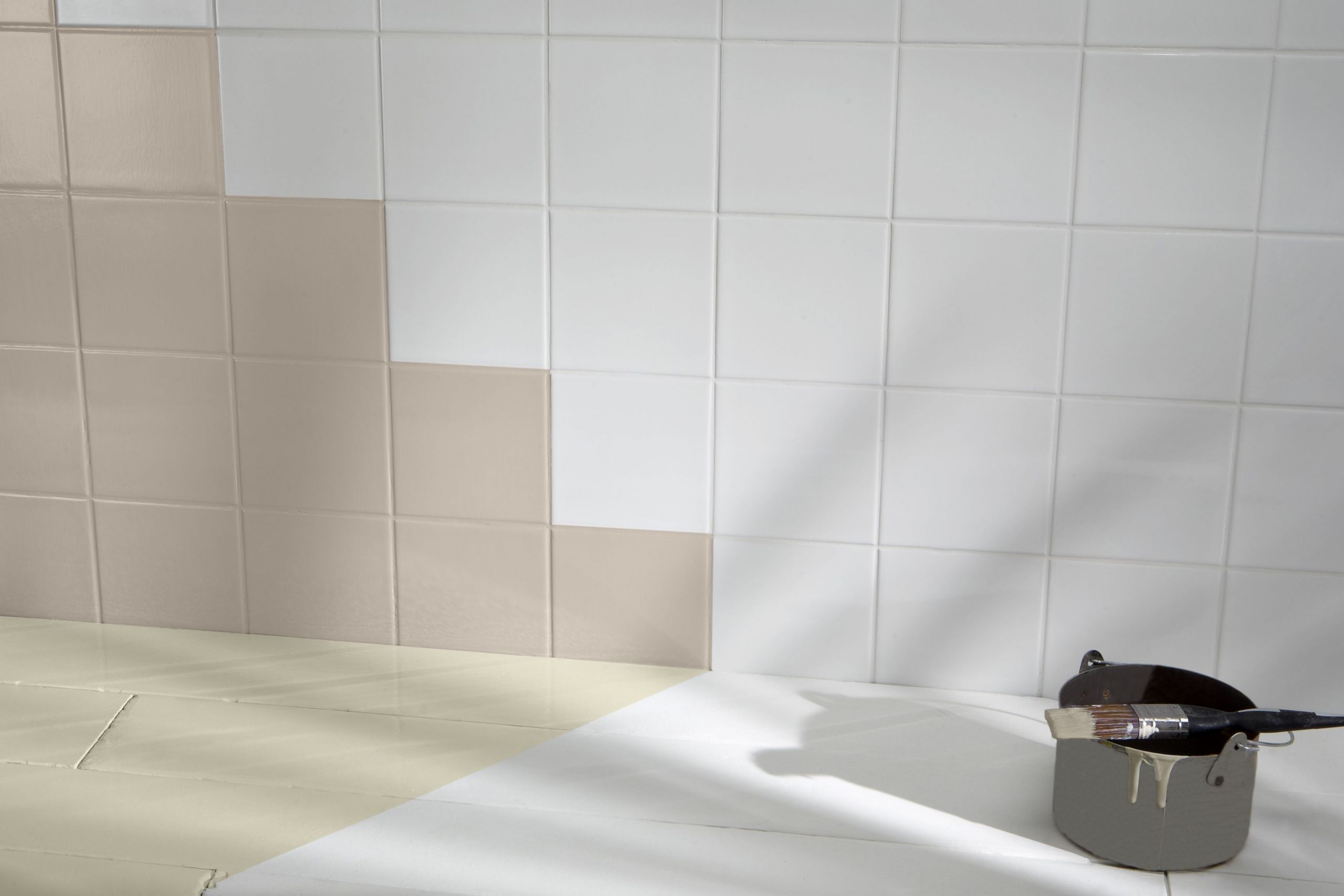 Diy Bathroom Wall Tile
 How to paint tiles Ideas & Advice