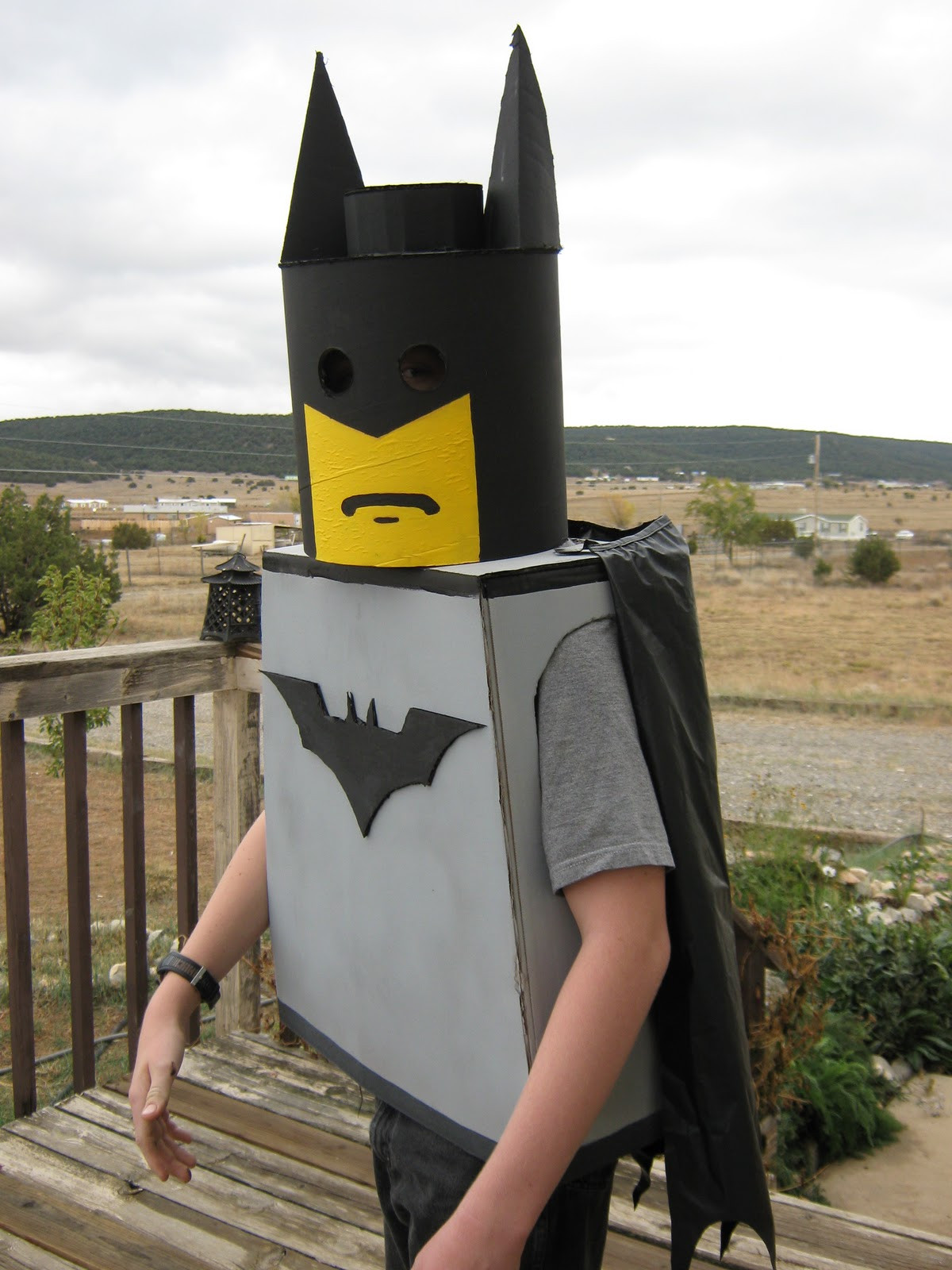DIY Batman Mask
 Li l Buck s Creations Thrifty Thursday Halloween Style
