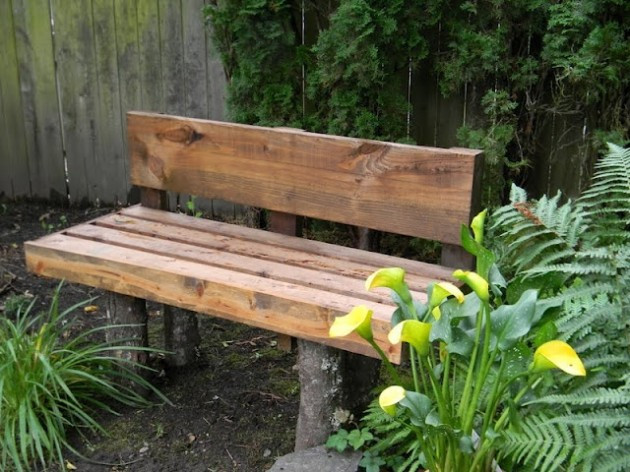 DIY Bench Outdoor
 8 DIY Outdoor Bench For Garden And Patio