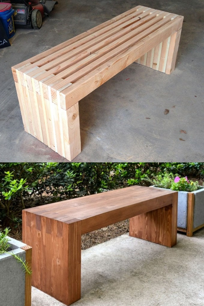 DIY Bench Outdoor
 21 Gorgeous Easy DIY Benches Indoor & Outdoor A Piece