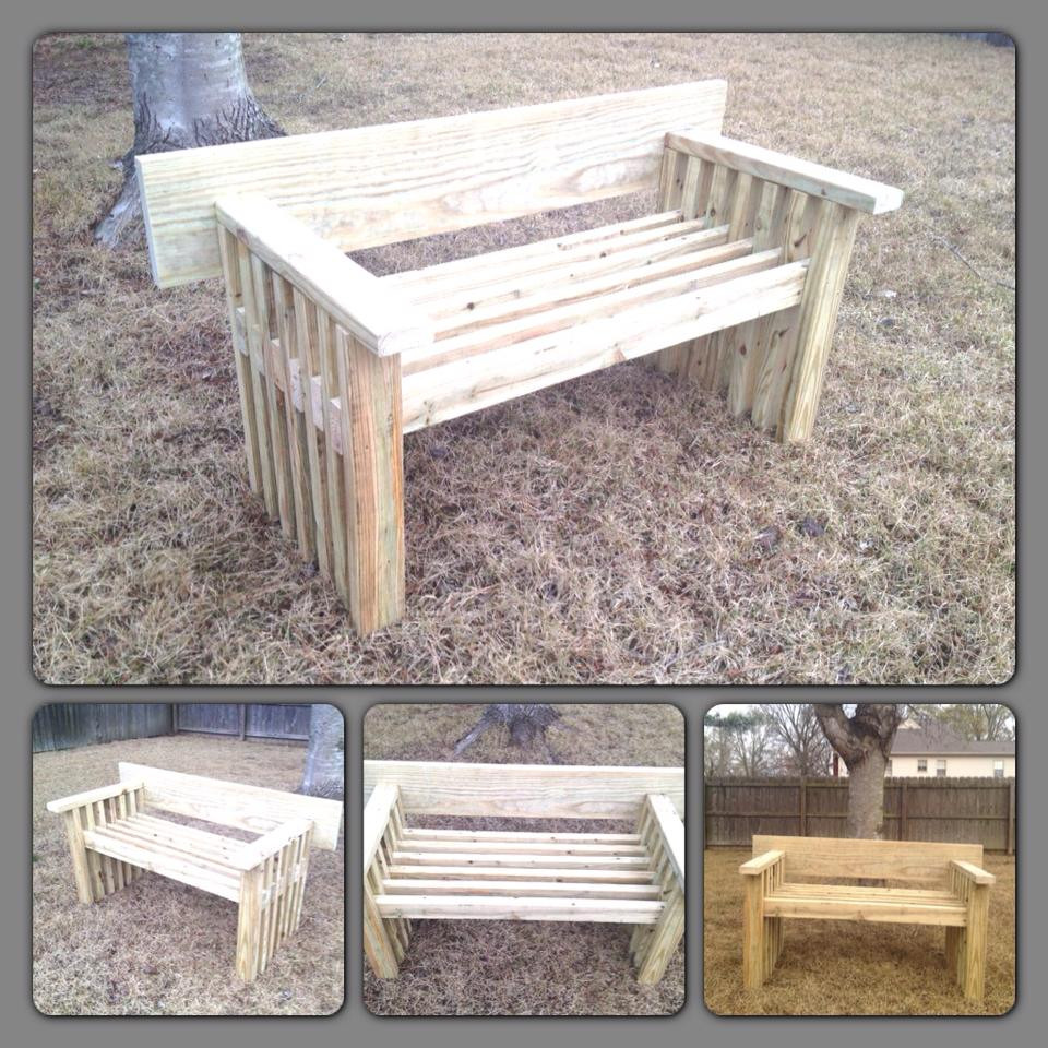 DIY Benches Outdoor
 DIY Garden Bench