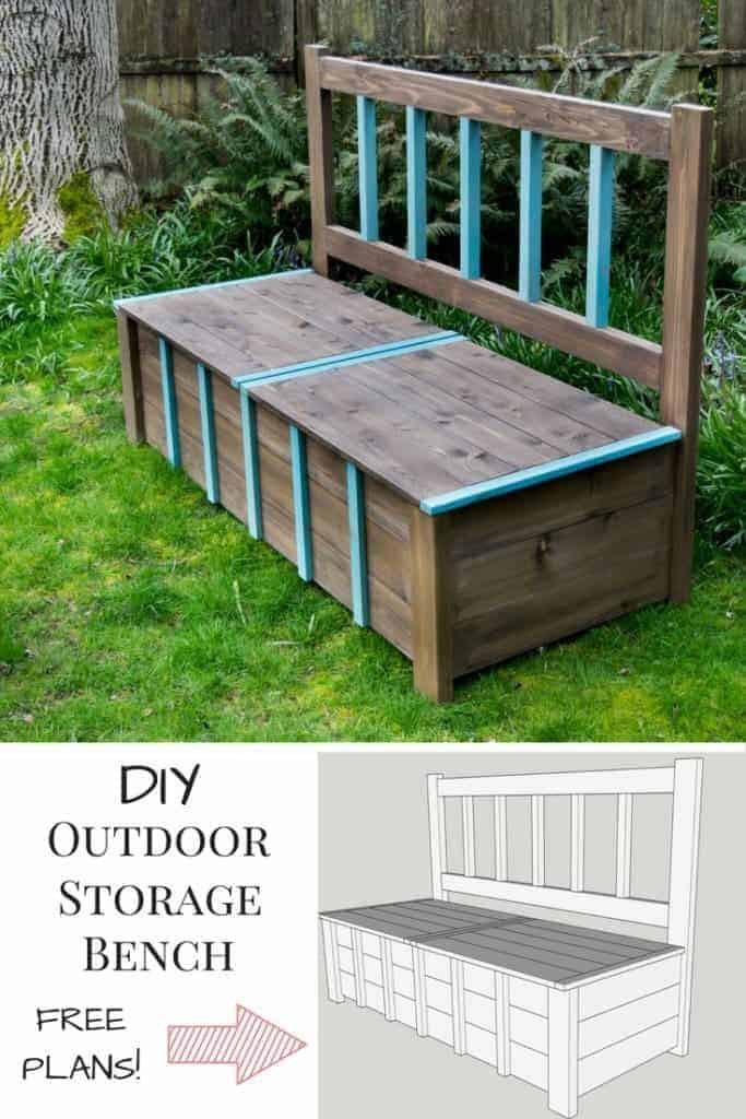 DIY Benches Outdoor
 DIY Storage Bench IGBuilders Challenge The Handyman s