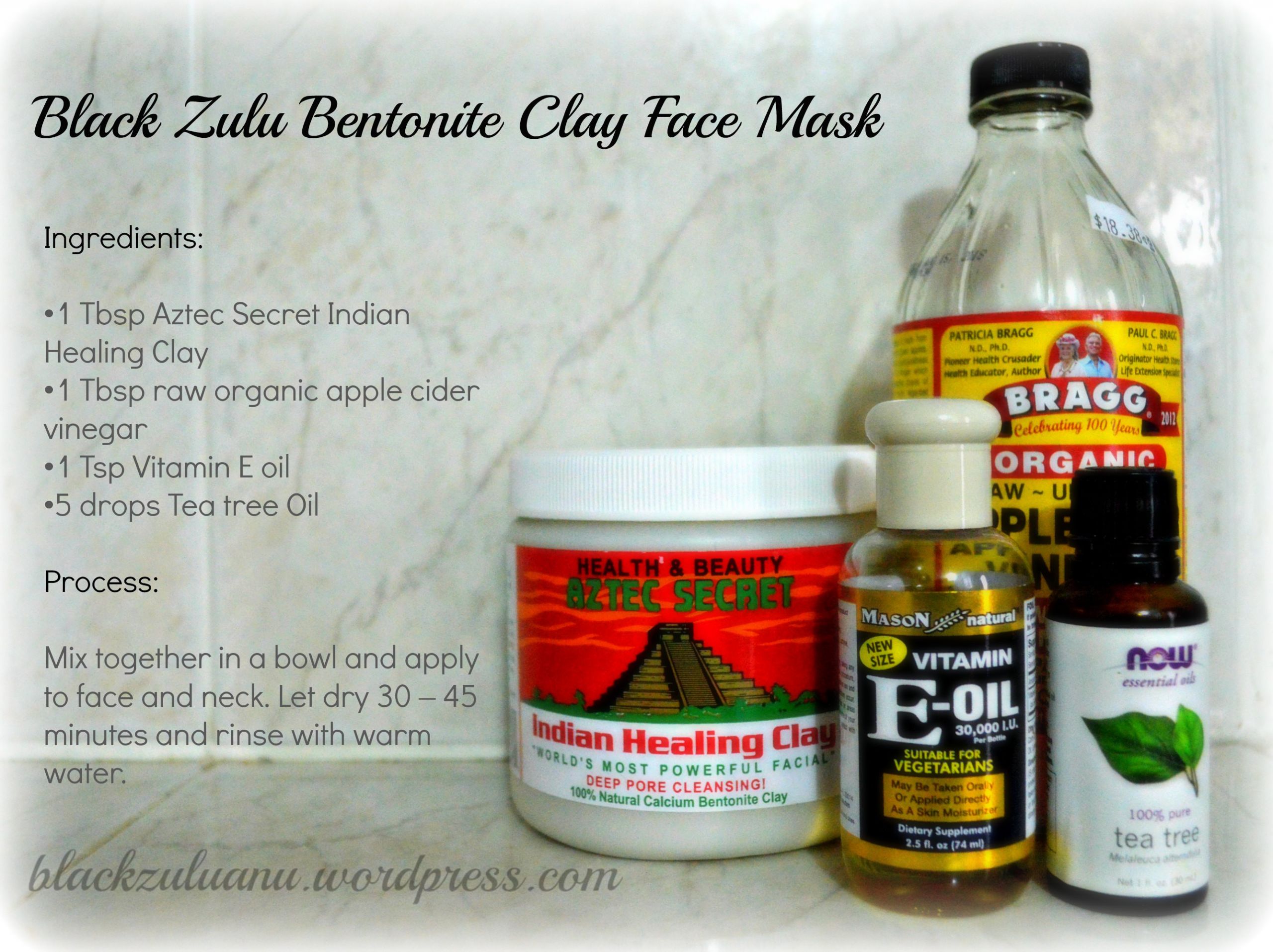 DIY Bentonite Clay Mask
 DIY Bentonite Clay Face Mask – Black Zulu