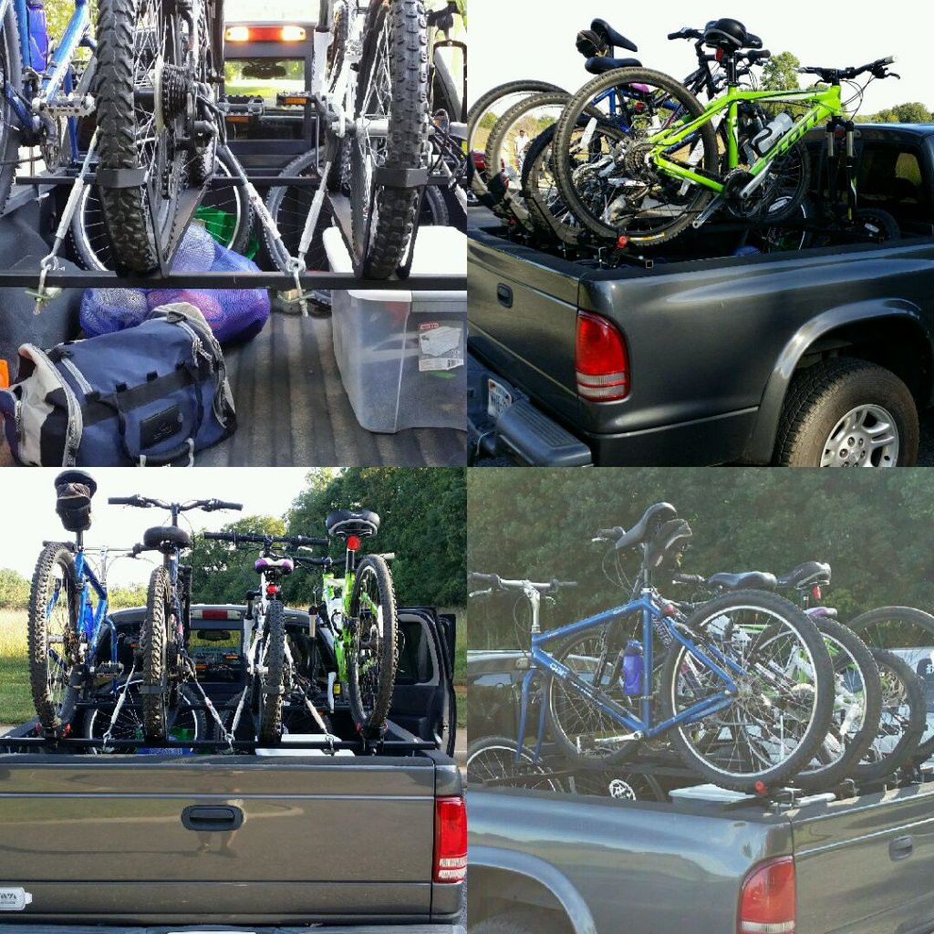 DIY Bicycle Rack For Truck Bed
 show your DIY truck bed bike racks Mtbr