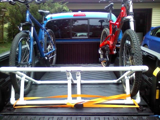 DIY Bicycle Rack For Truck Bed
 DIY truck bed bike rack