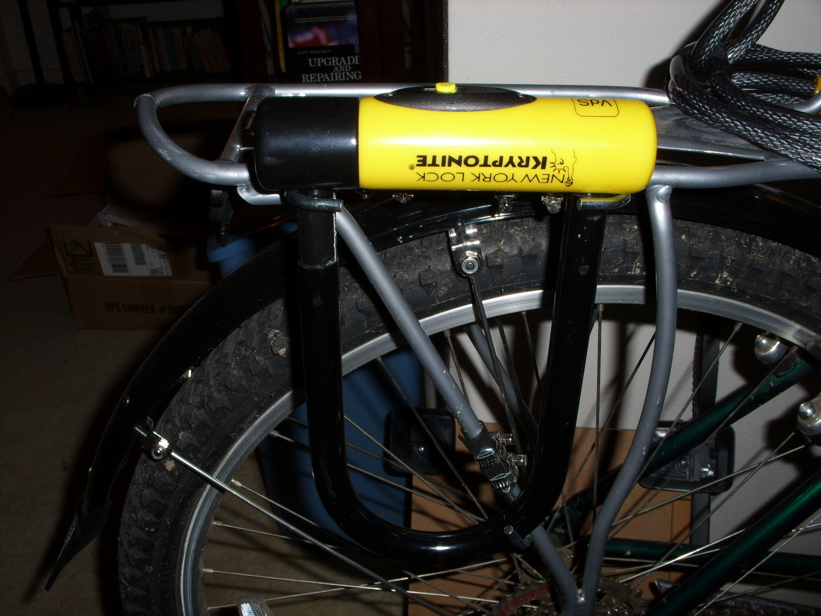 DIY Bicycle Rear Rack
 My DIY Bicycle Frame or Rear Rack Mounted U Lock Holder