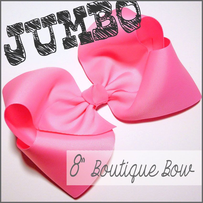 DIY Big Hair Bow
 Grosgrain & Satin Ribbons & Supplies