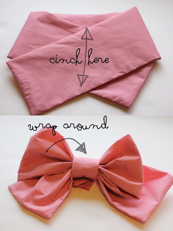 DIY Big Hair Bow
 The 25 best Diy big bow headband ideas on Pinterest