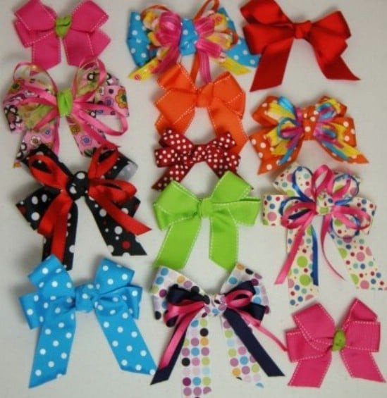 DIY Big Hair Bow
 30 Fabulous and Easy to Make DIY Hair Bows Page 3 of 3