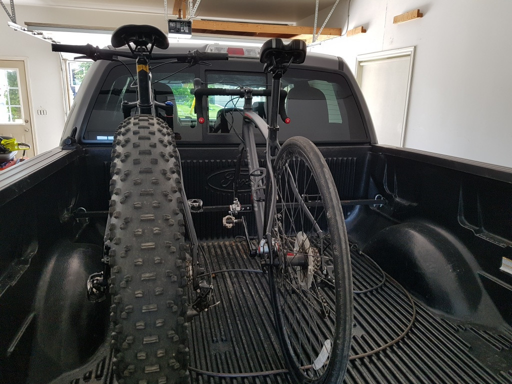 DIY Bike Rack For Truck Bed
 show your DIY truck bed bike racks Mtbr