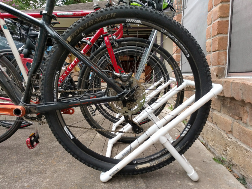 DIY Bike Rack Pvc
 DIY PVC Bike Rack Not Quite an Instructional – kuotient