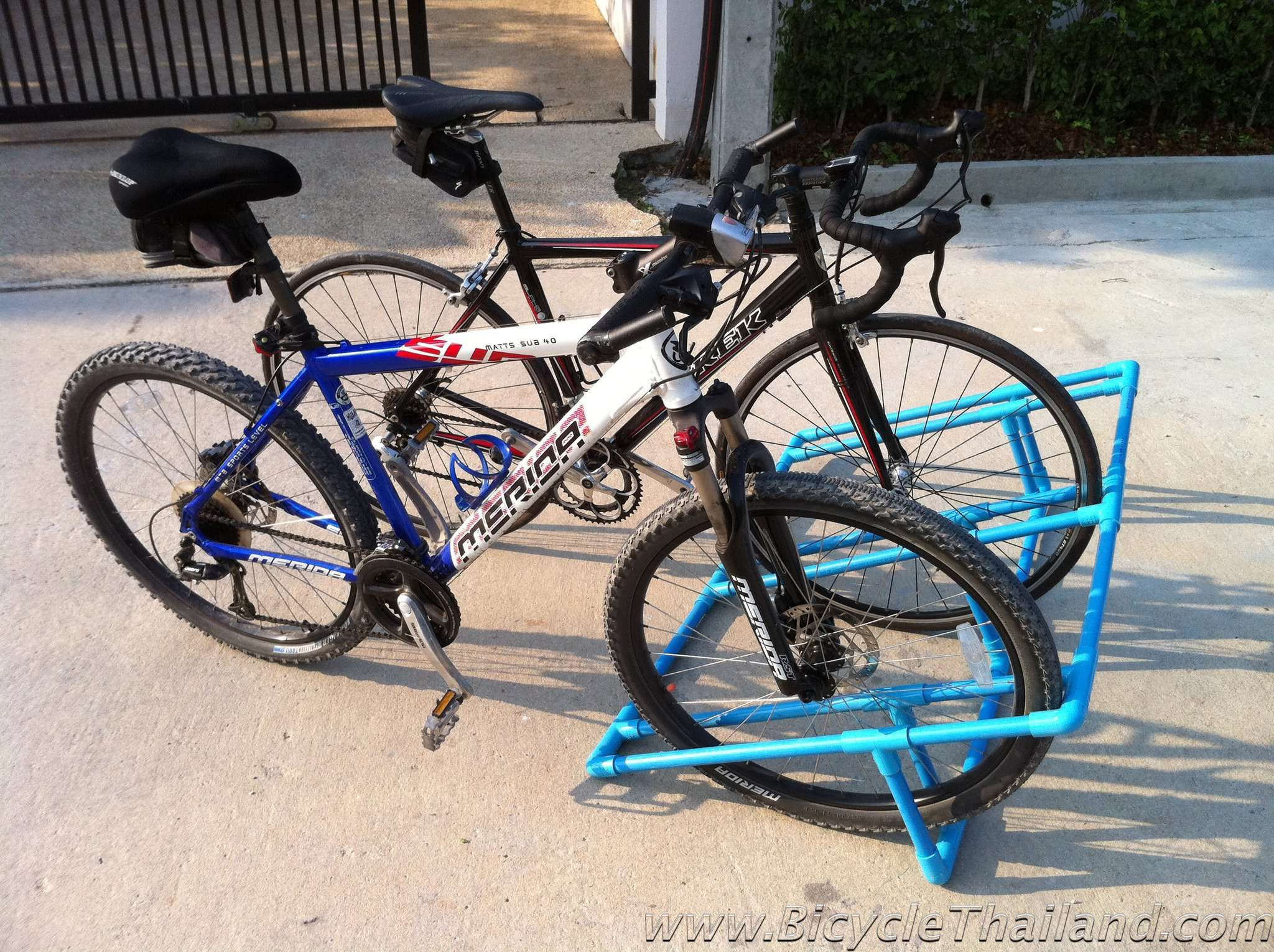 DIY Bike Rack Pvc
 How to Make a PVC Bike Rack DIY Pinterest