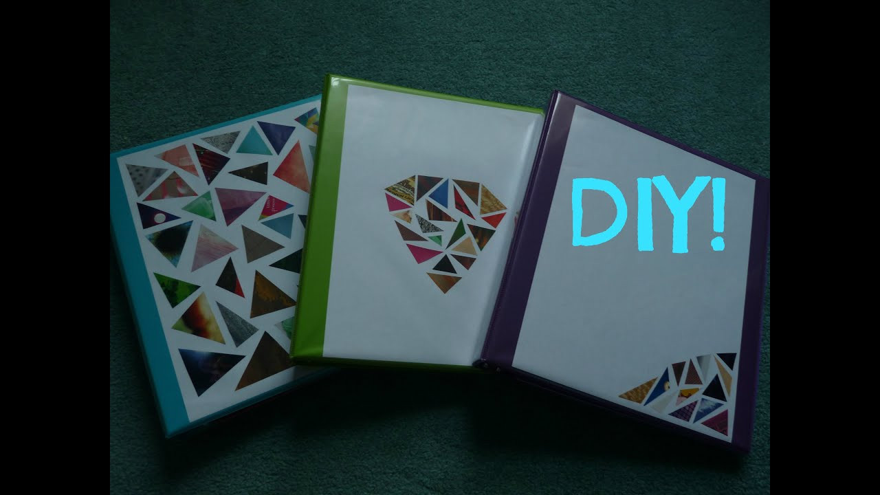 DIY Binder Decorations
 B2S Diy Binder Covers