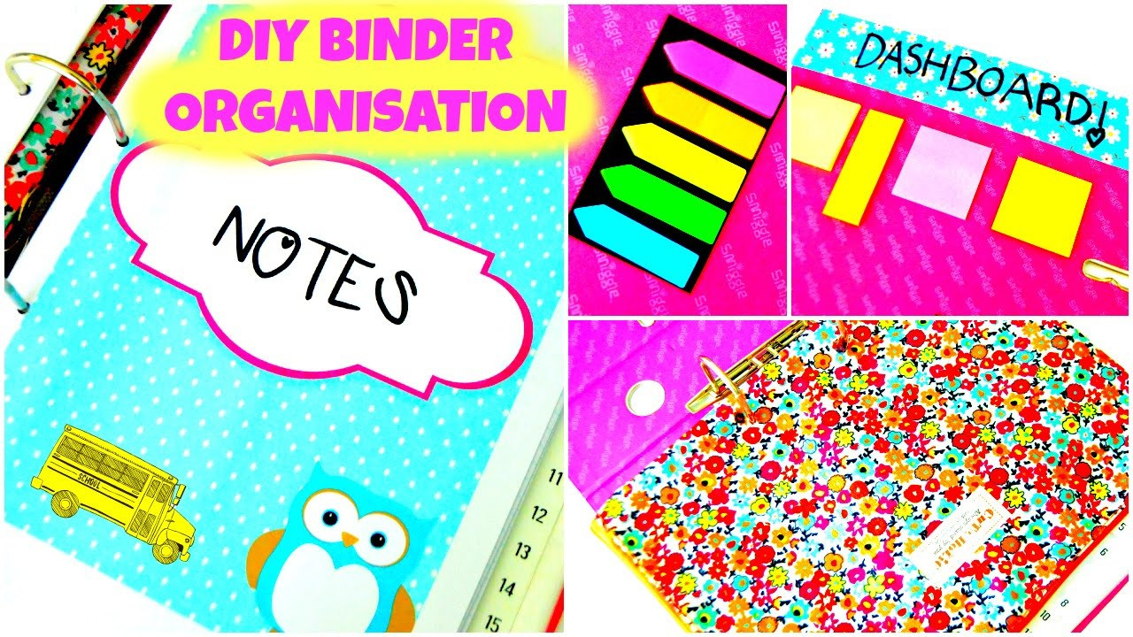 DIY Binder Organizer
 DIY Organization Binder