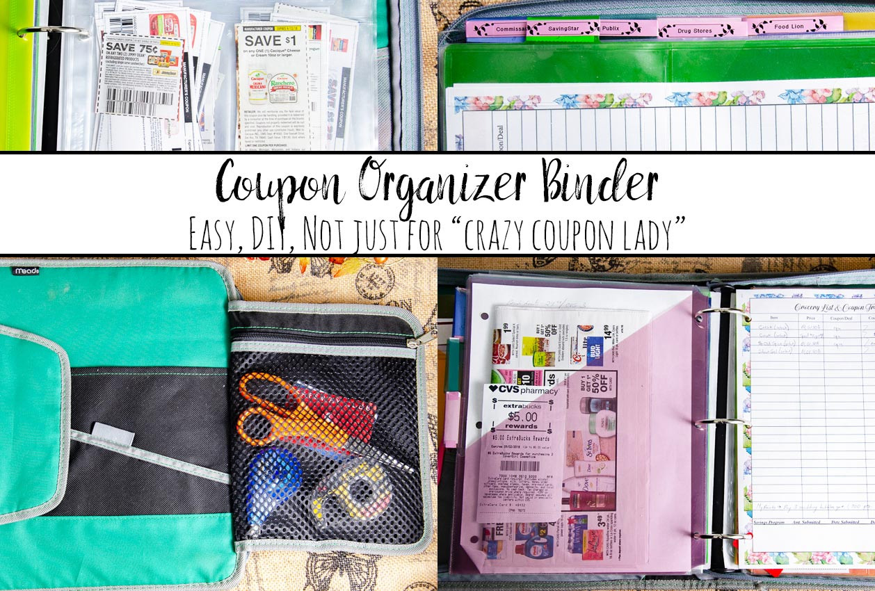 DIY Binder Organizer
 How to Make a Coupon Organizer Binder Couponing Like a